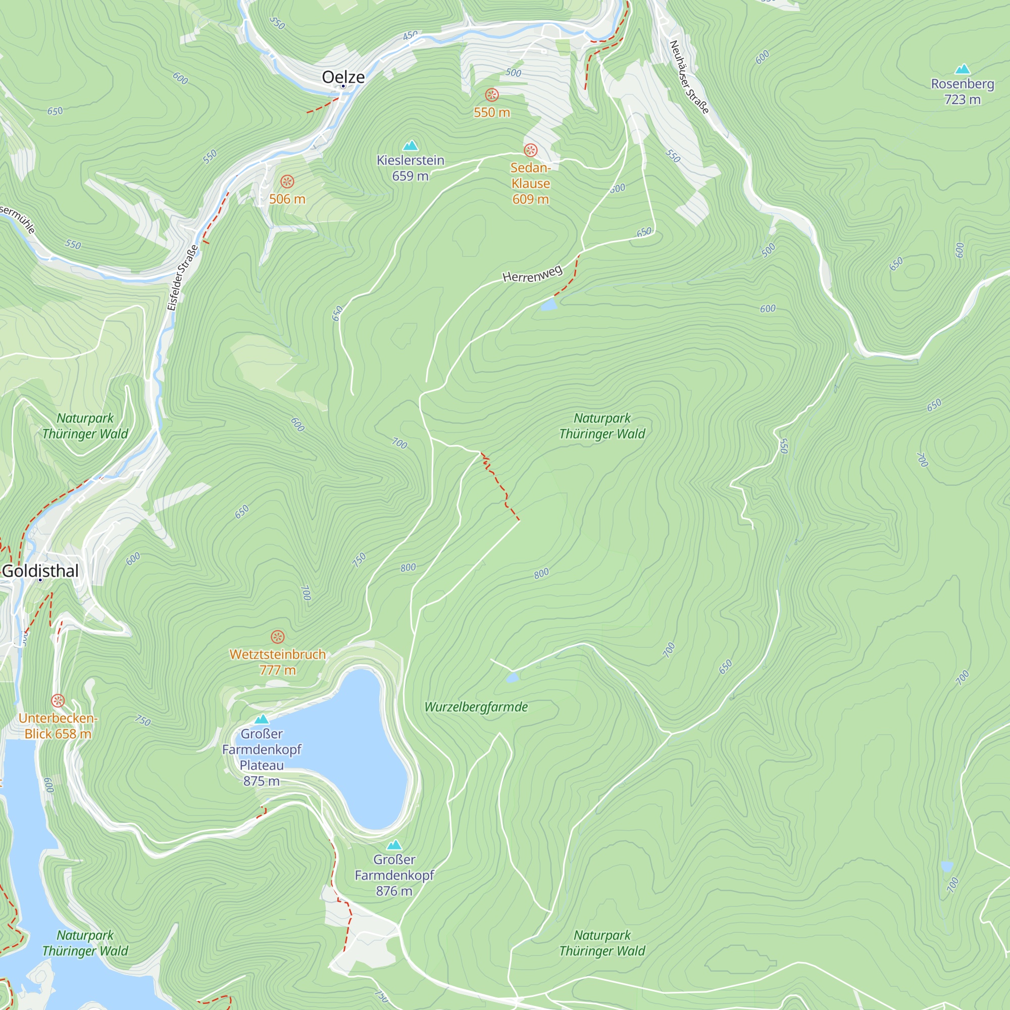 Schutzhütte Wurzelberg map