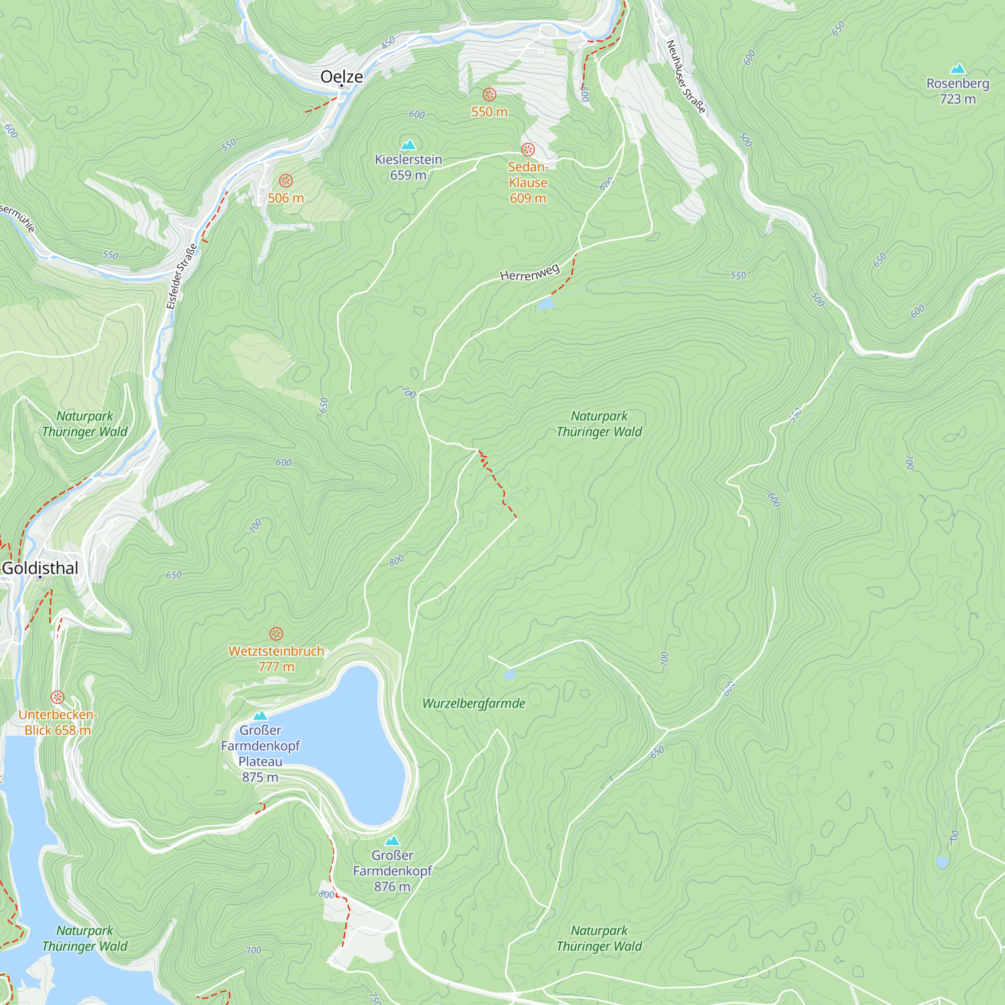 Schutzhütte Wurzelberg map