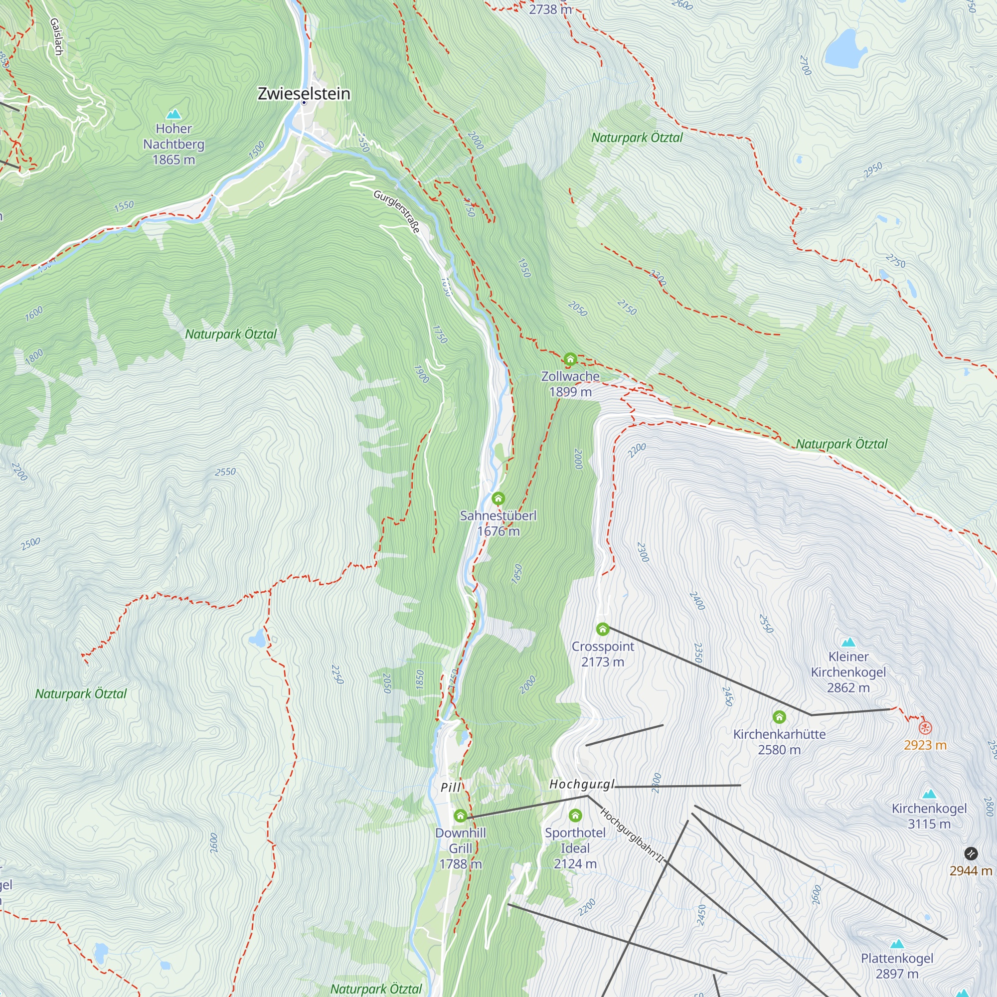 Sahnestüberl map