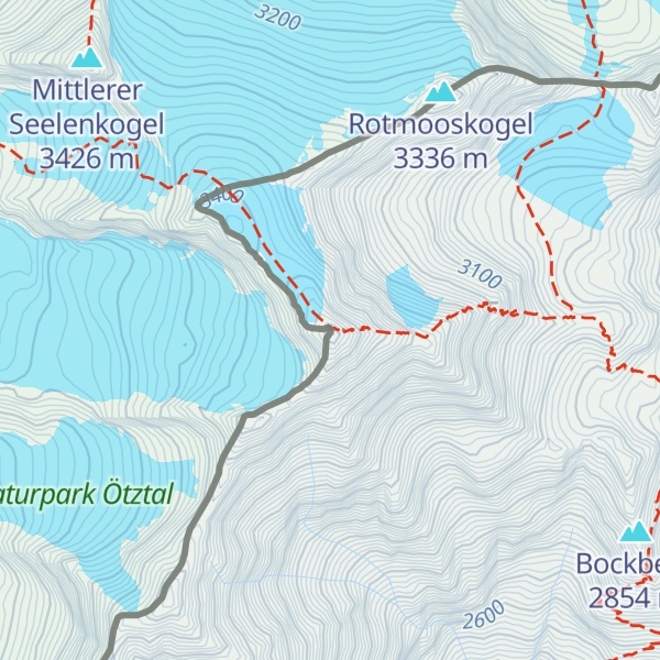 Map of Hinterer Seelenkogel