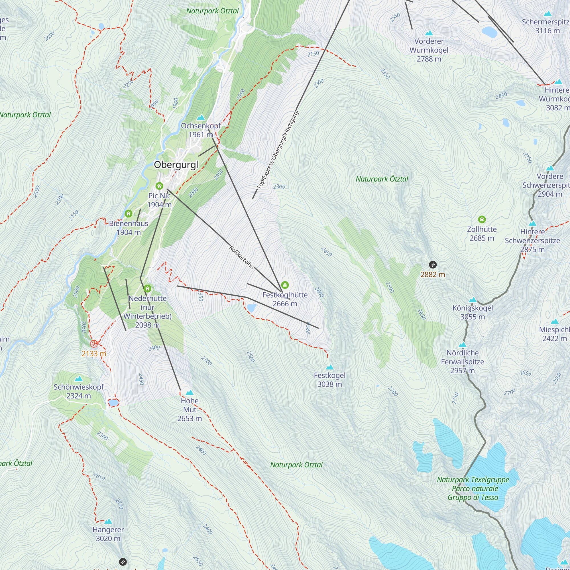 Festkoglhütte map