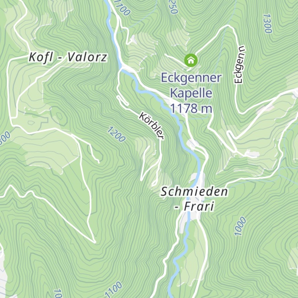 Map of Oberkörbler