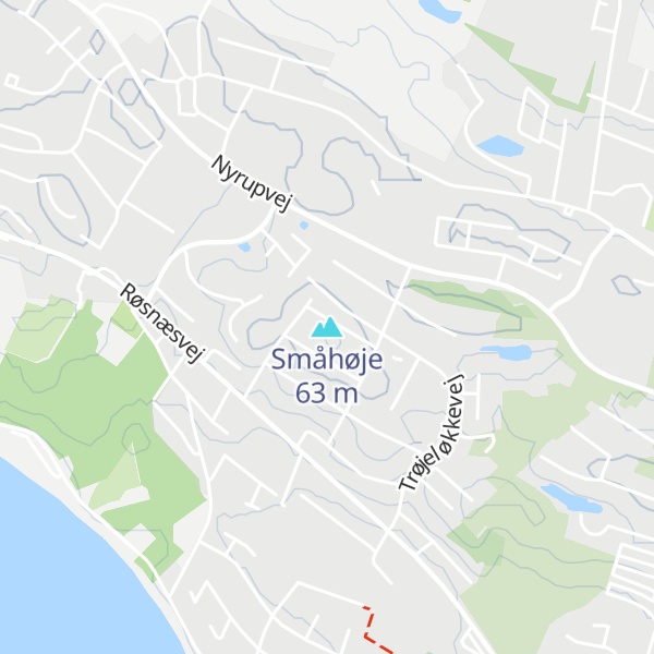 Map of Småhøje