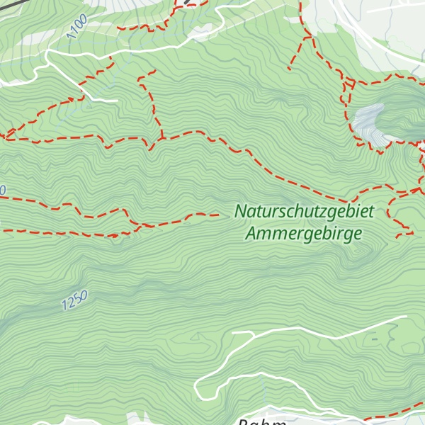 Map of Hinterer Rappenkopf