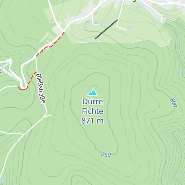 Map of Dürre Fichte
