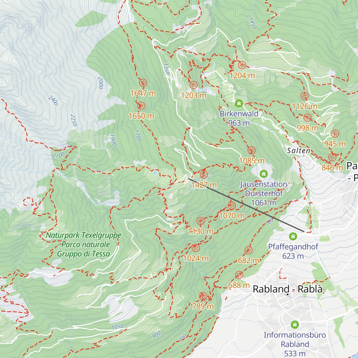 Gasthaus Giggelberg map
