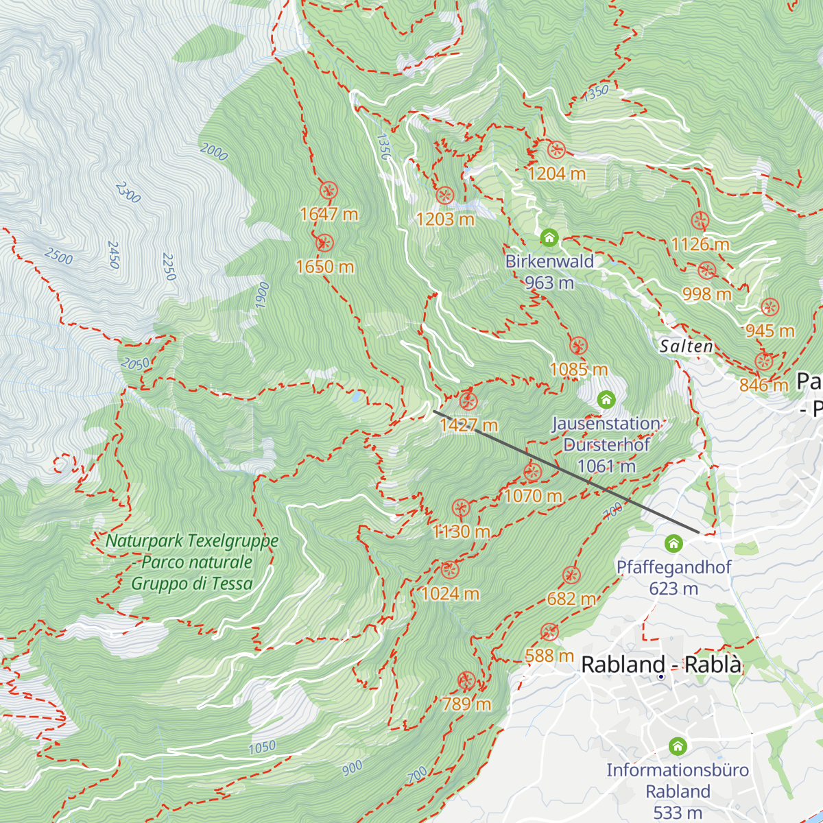 Gasthaus Giggelberg map