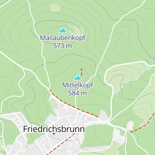 Map of Mittelkopf