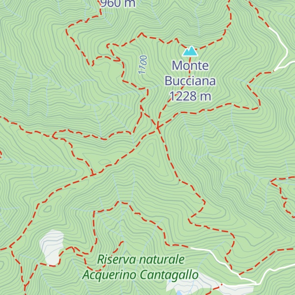 Map of Poggio delle Quattro Vie