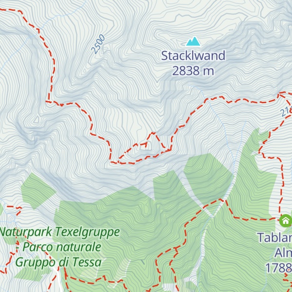 Map of Sattelspitz