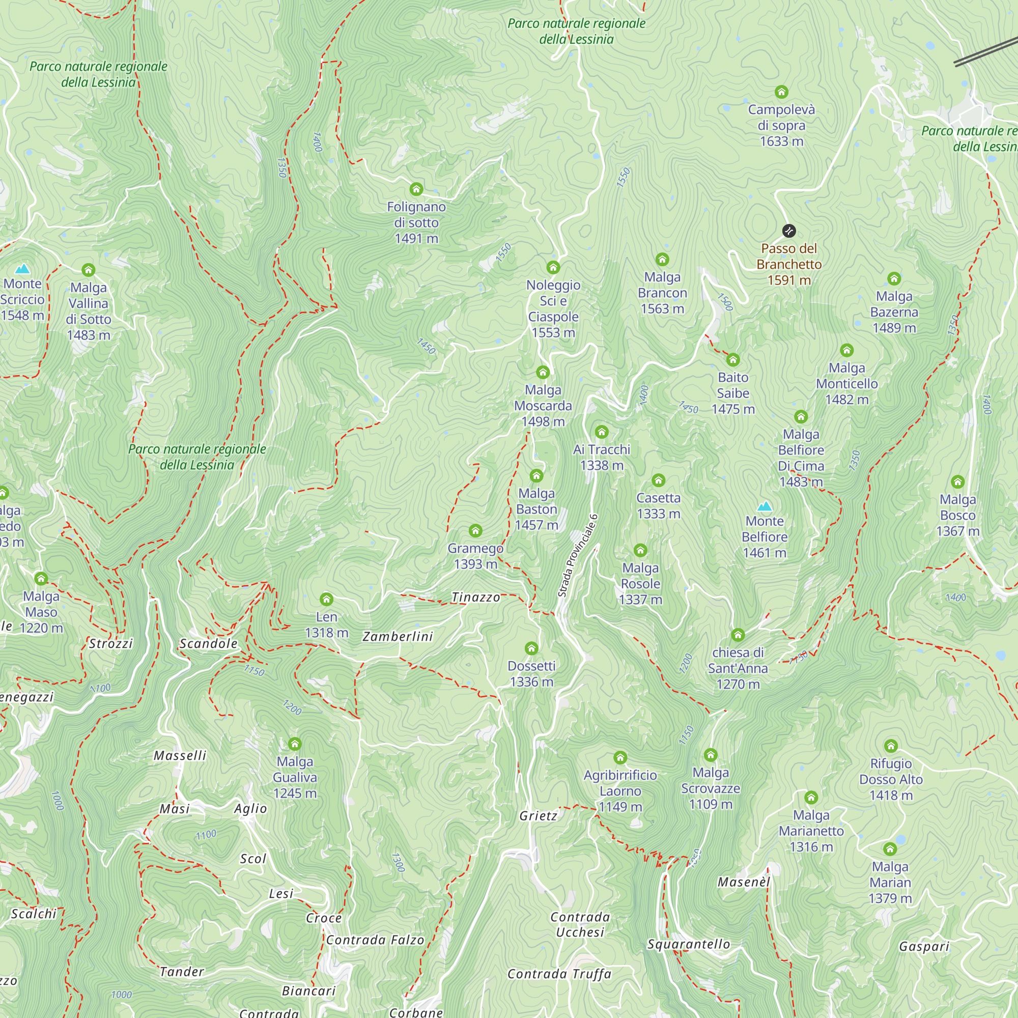 Baston di Sotto map