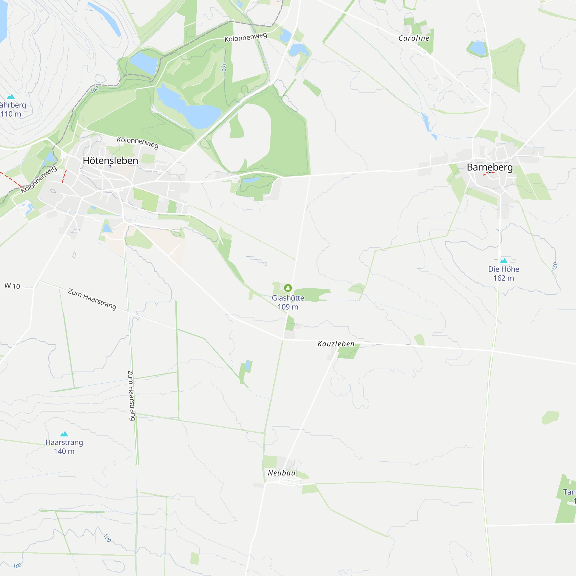 Glashütte map
