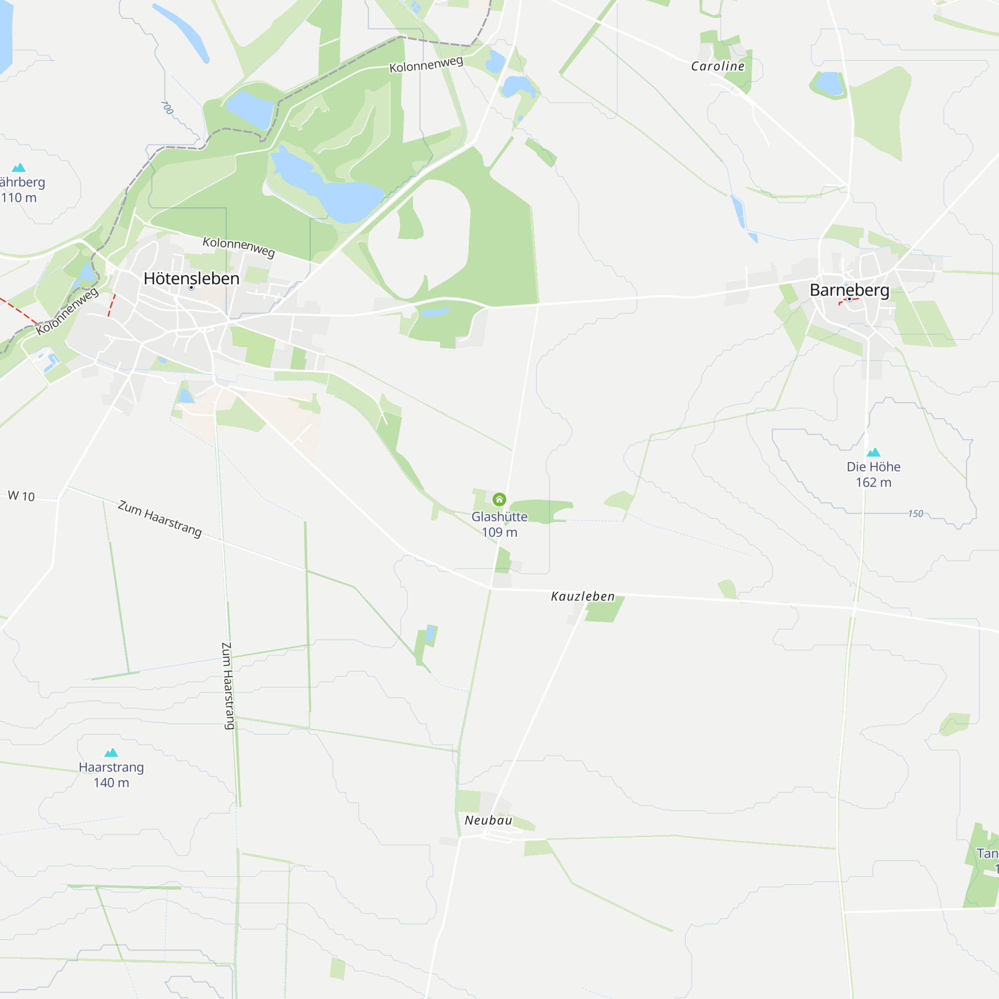 Glashütte map