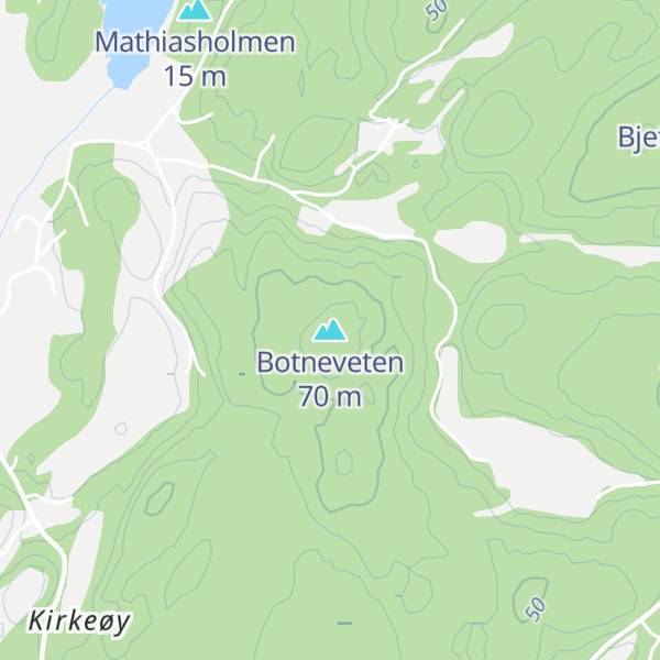 Map of Botneveten