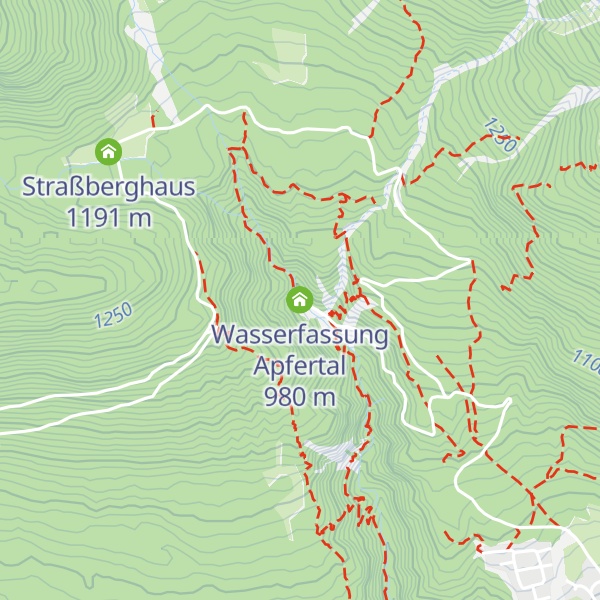 Map of Wasserfassung Apfertal