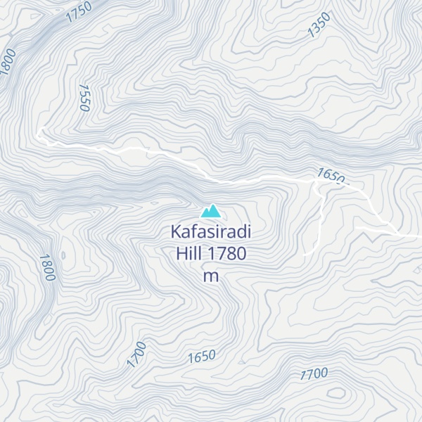 Map of Kafasiradi Hill
