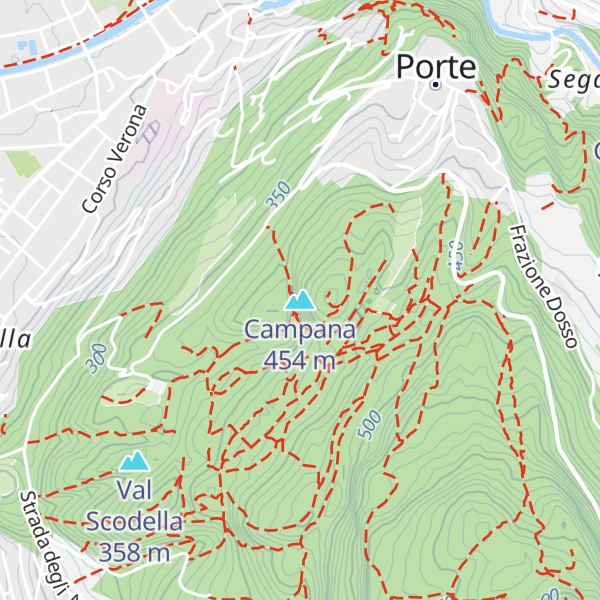 Map of Campana