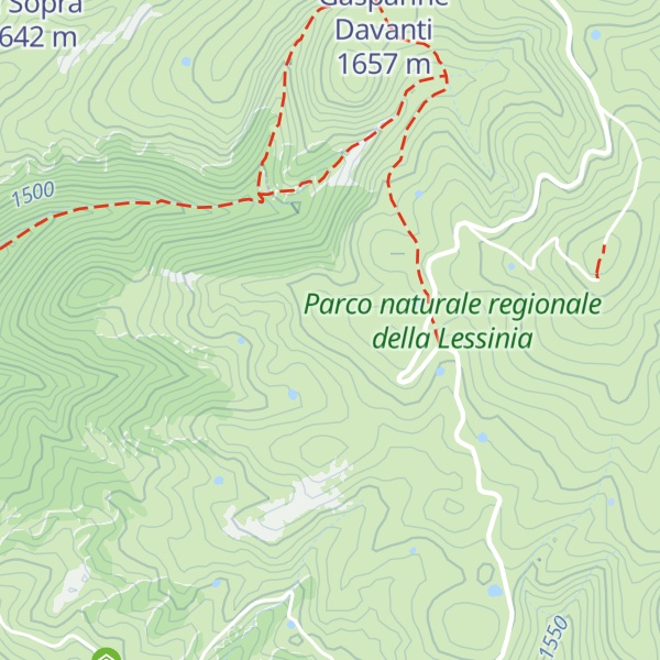 Map of Folignano di cima