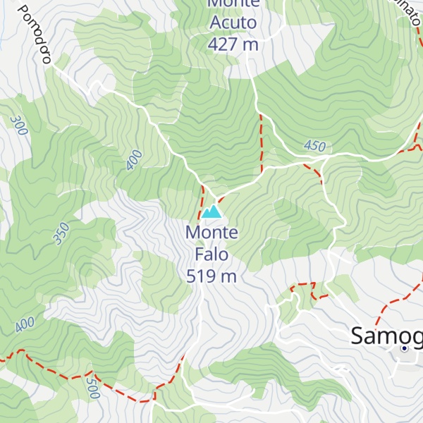 Map of Monte Falo