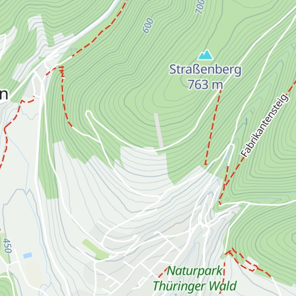 Map of Triniushütte
