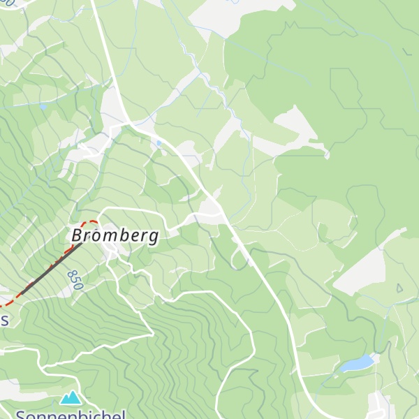 Map of Bromberger