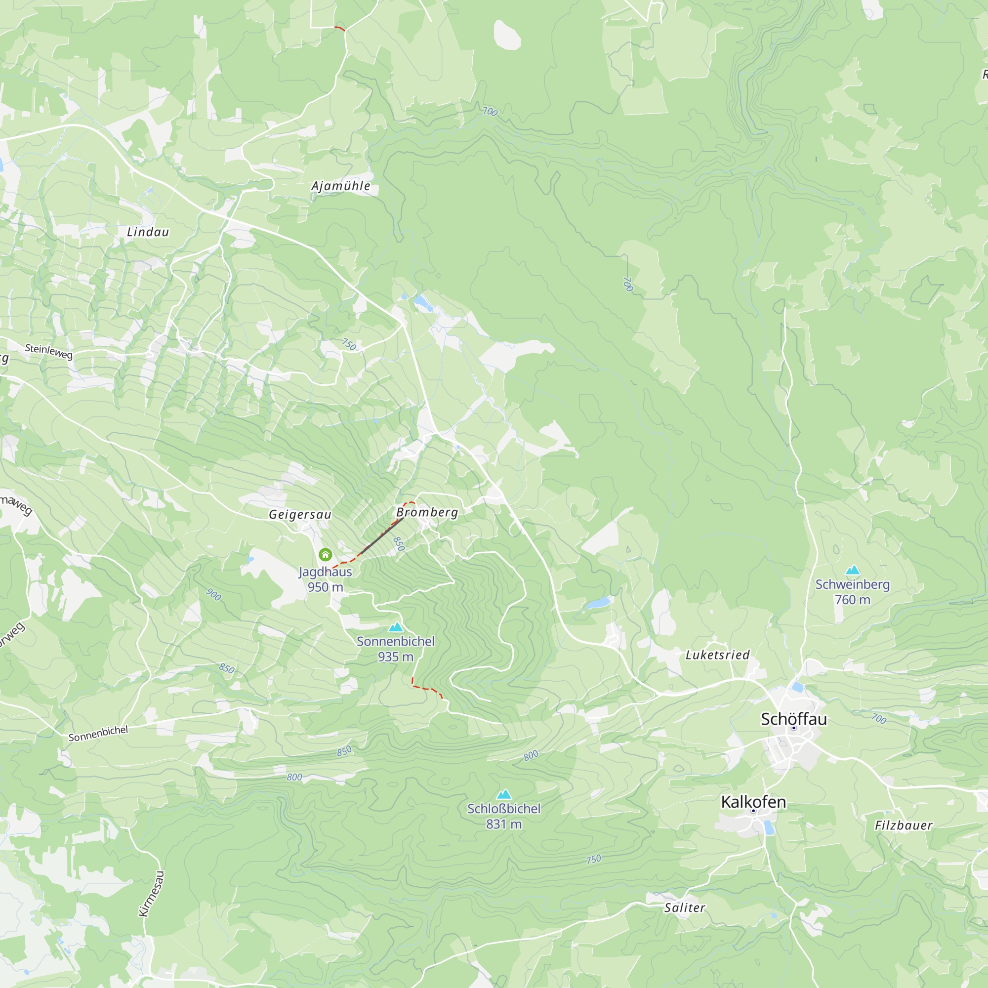 Bromberger map