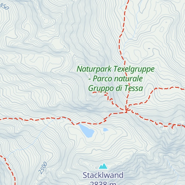 Map of Lazinser Rötelspitze