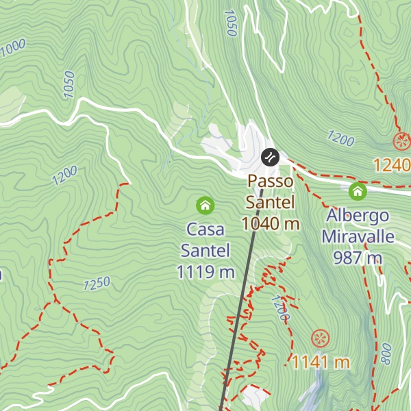 Map of Casa Santel