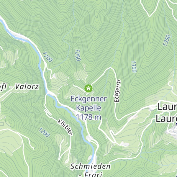 Map of Eckgenner Kapelle