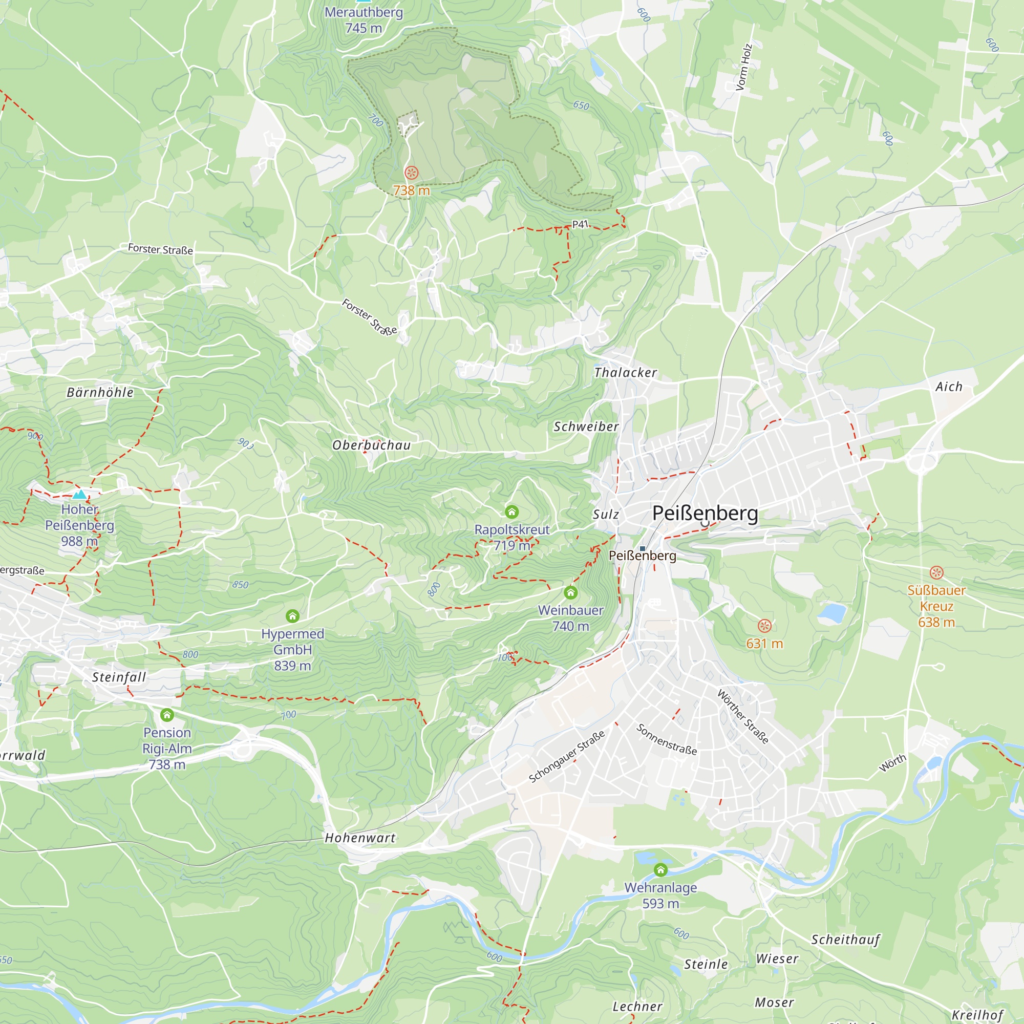 Rapoltskreut map