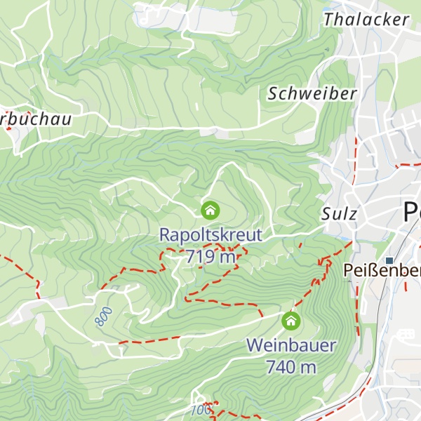 Map of Rapoltskreut