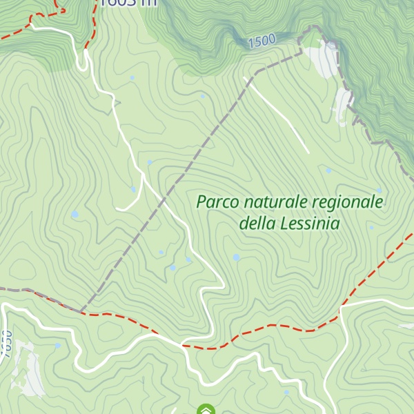 Map of Malga Gasparine di mezzo