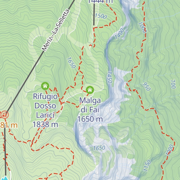 Map of Malga di Fai