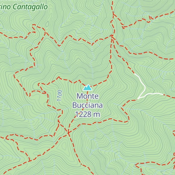 Map of Monte Bucciana