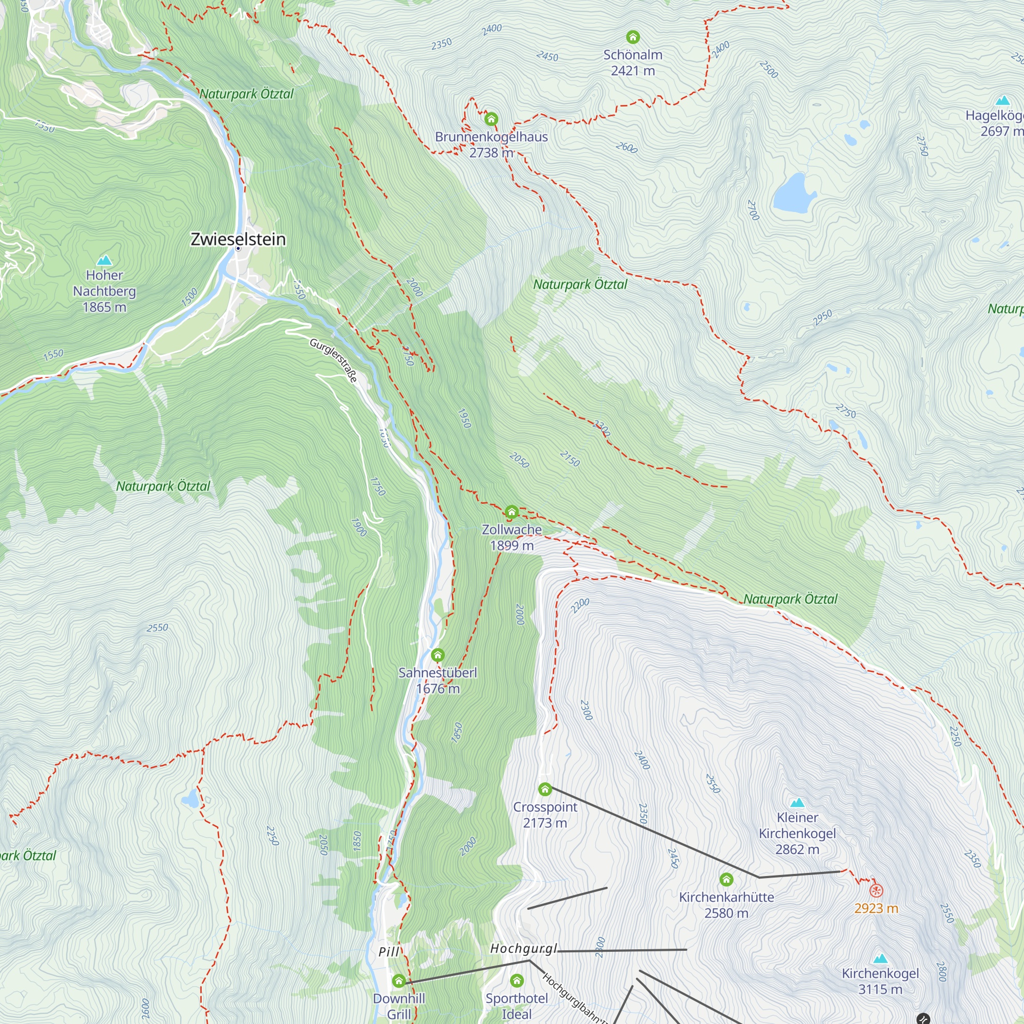 Zollwache map