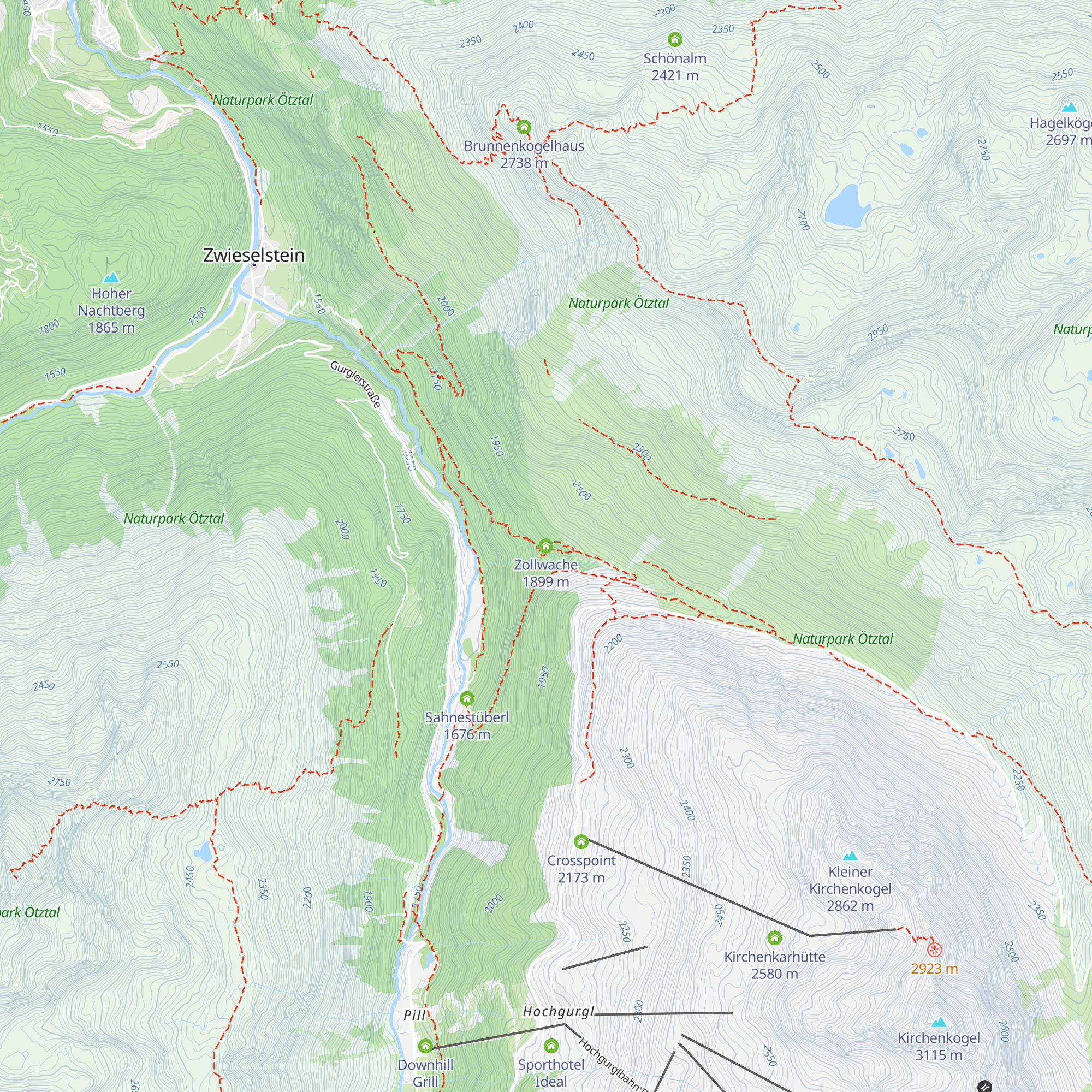 Zollwache map