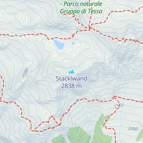 Map of Stacklwand