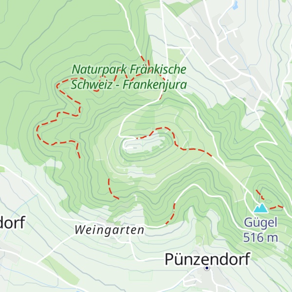 Map of Giechburg