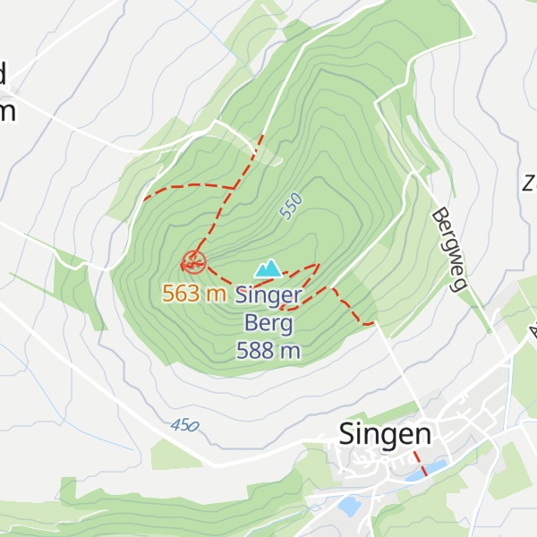 Map of Singer Berg