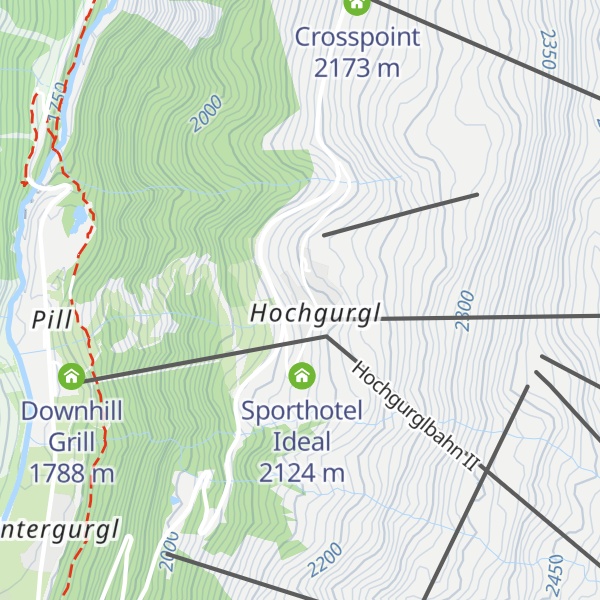 Map of Angerer Alm