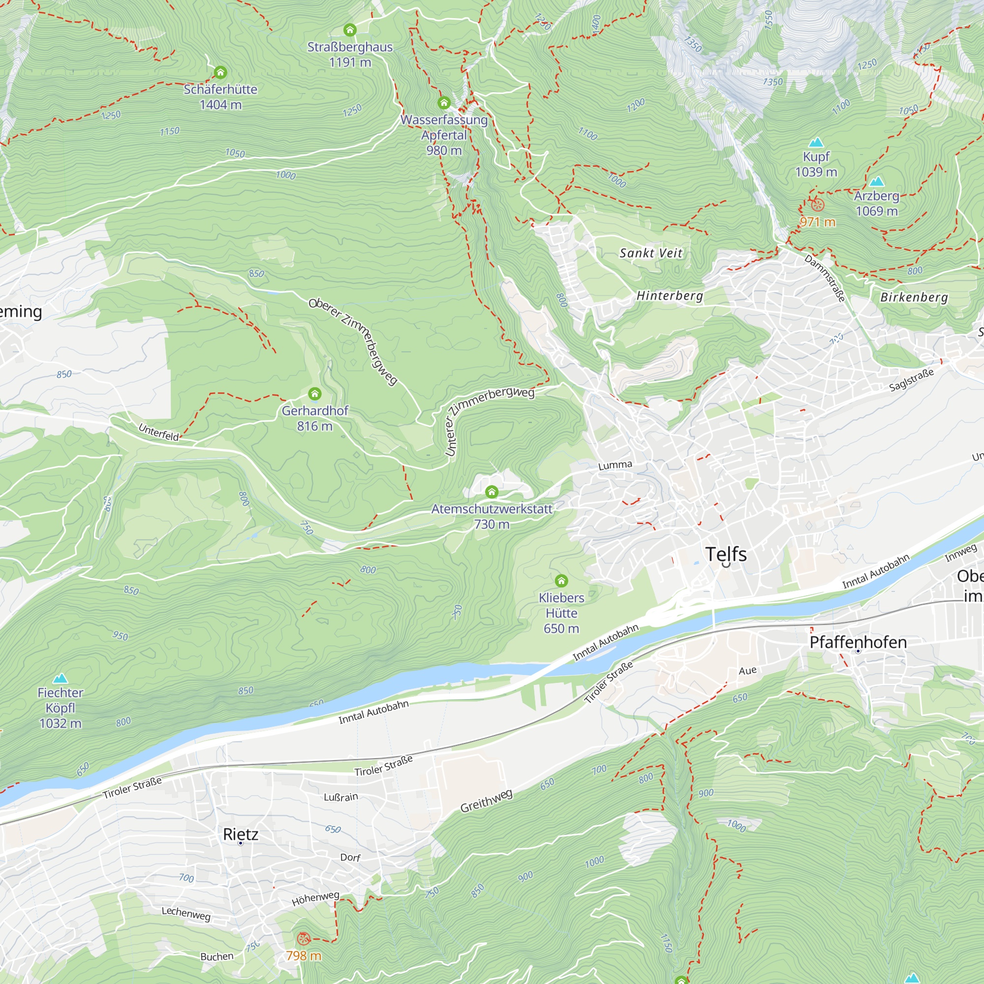 Atemschutzwerkstatt map