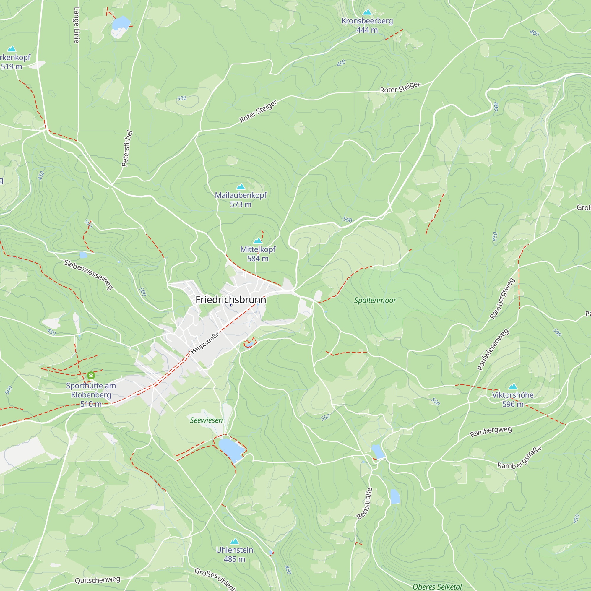 Ramberg Hütte map