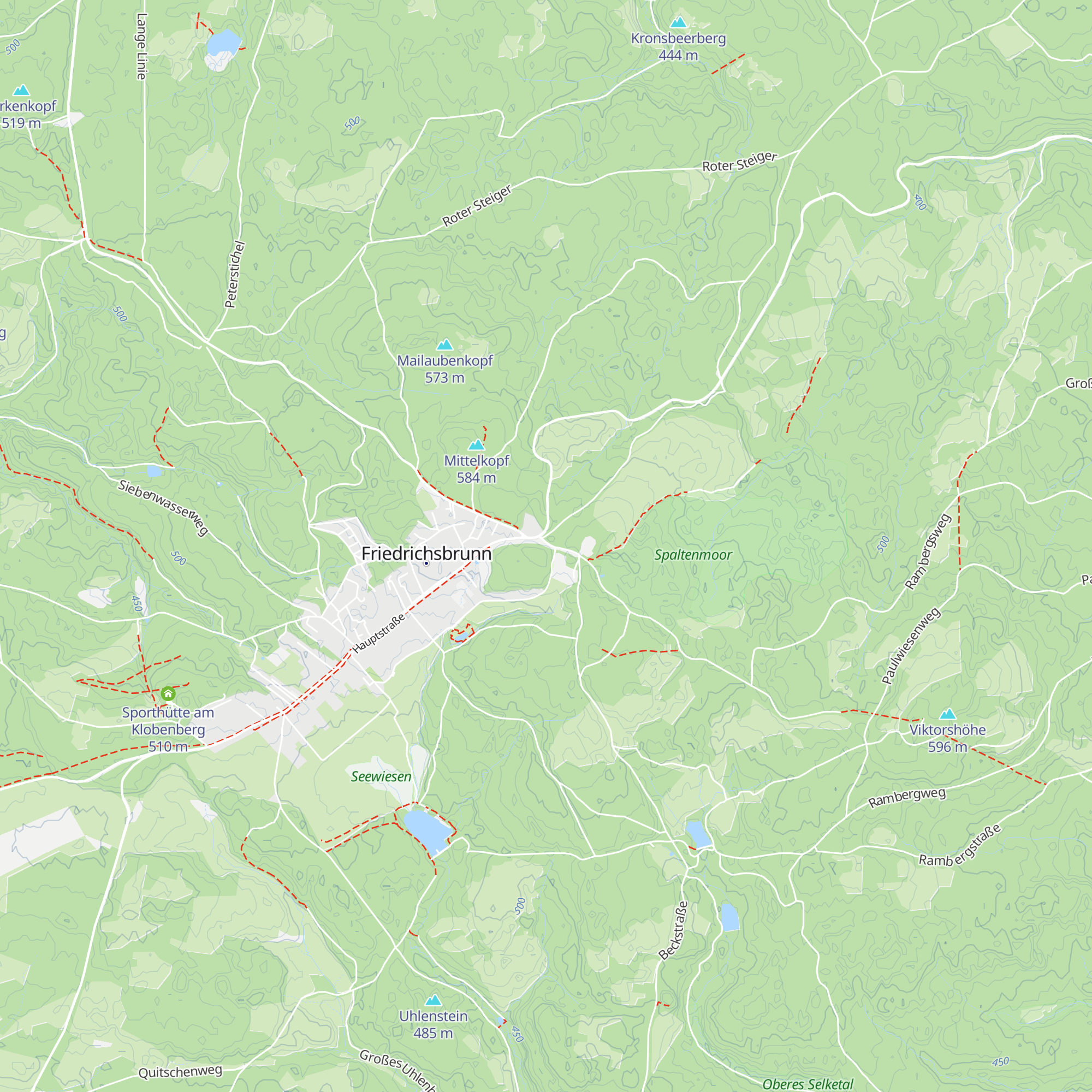 Ramberg Hütte map