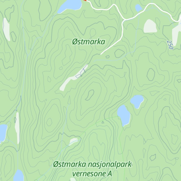 Map of Langmyråsen