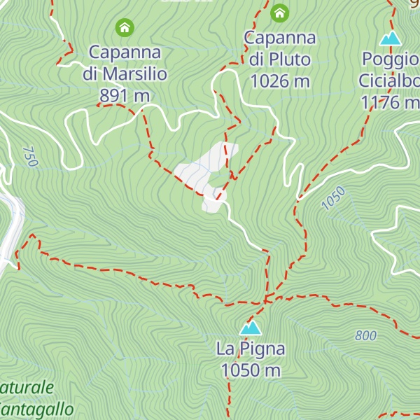 Map of Bivacco la Rasa