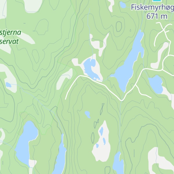 Map of Kroktjernhøgda