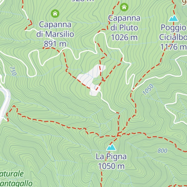 Map of Rifugio Luigi Pacini