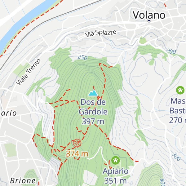 Map of Dos de Gàrdole