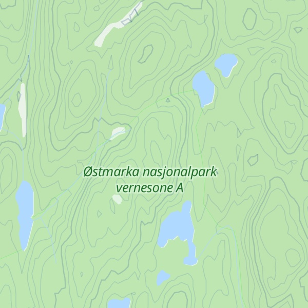Map of Baråsen