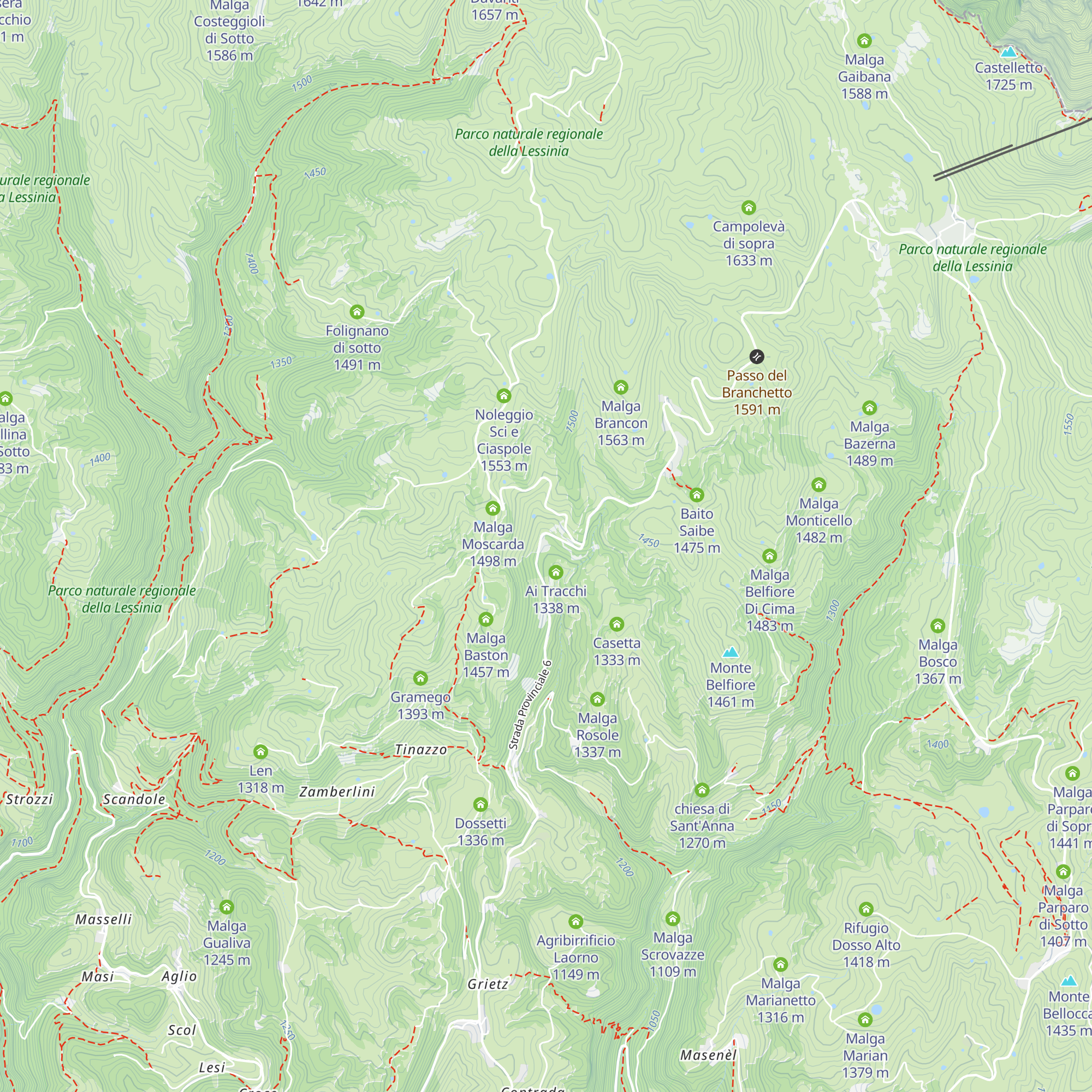 casa diocesana Tracchi map